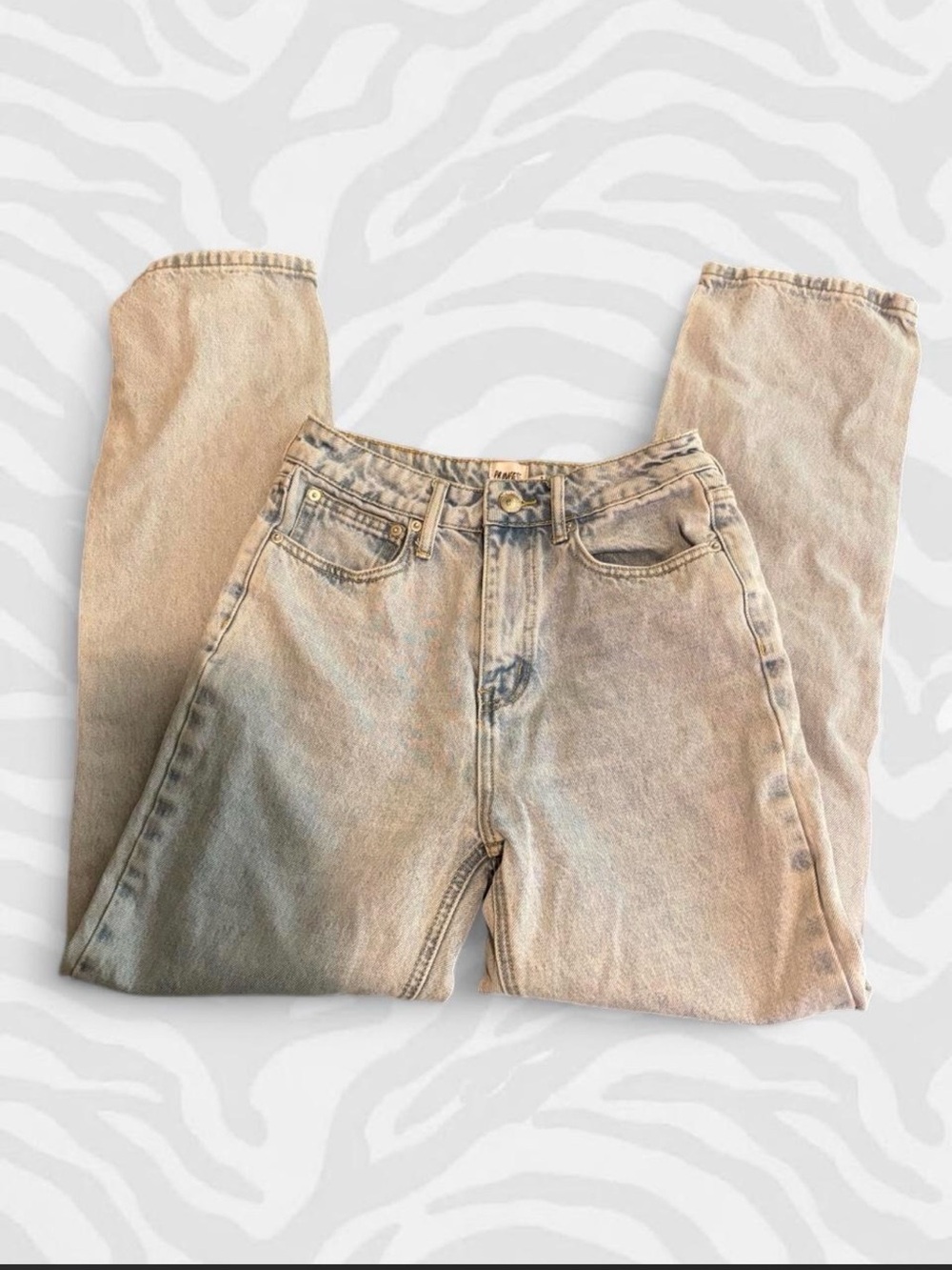 Princess Polly Men's Relaxed Jeans in Sandstone Beige